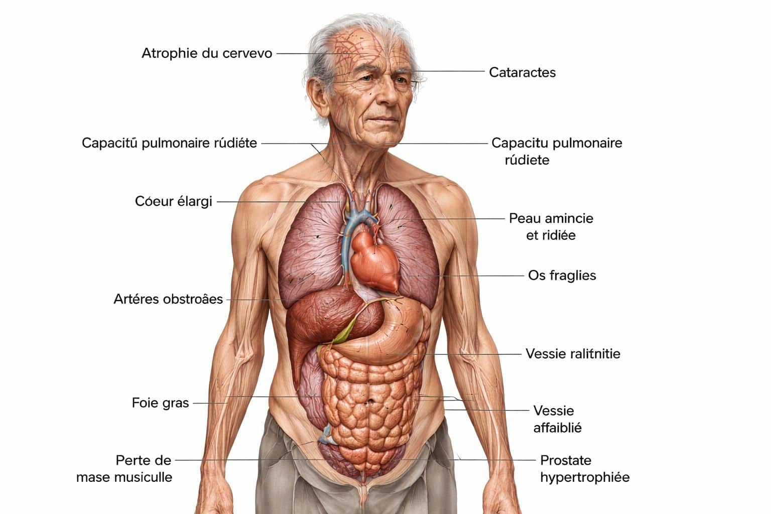 découvrez comment le corps humain vieillit et s'adapte aux changements physiologiques avec l'âge, pour mieux comprendre le processus de vieillissement et ses impacts.